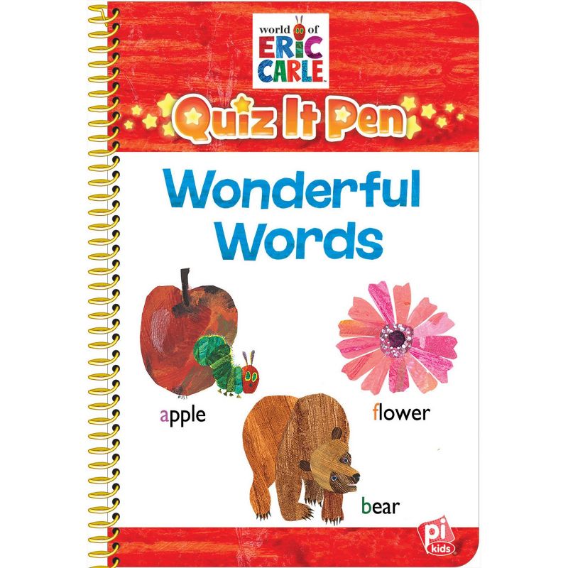 Pi Kids Eric Carle Deluxe Quiz It Pen with 4 Books and Bonus Stickers