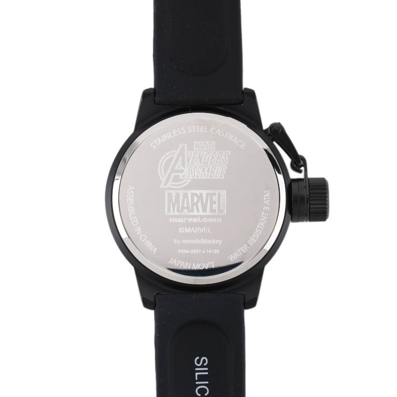 Men's Marvel Tony Stark Crown Protector Watch - Black