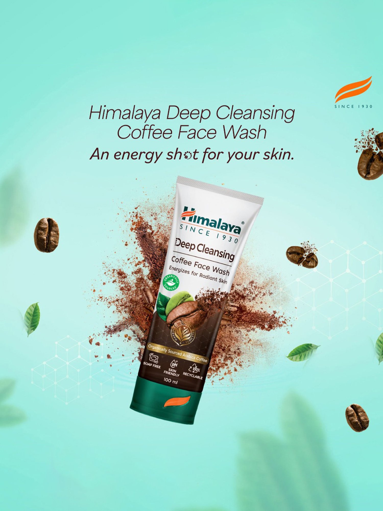 Himalaya Deep Cleansing Coffee Face Wash - 100 ml