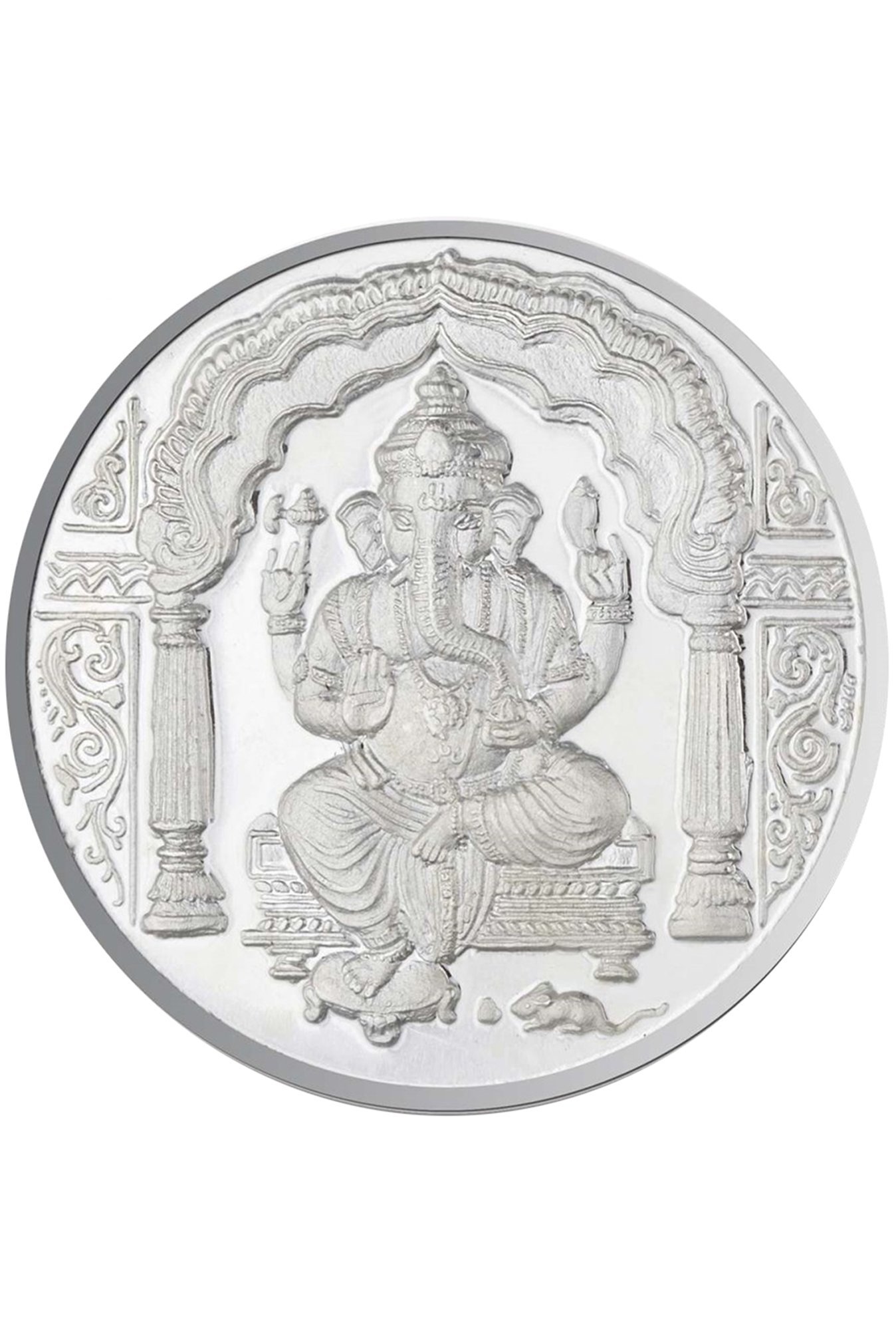 Taraash Ganpati 999 10gm Silver Coin