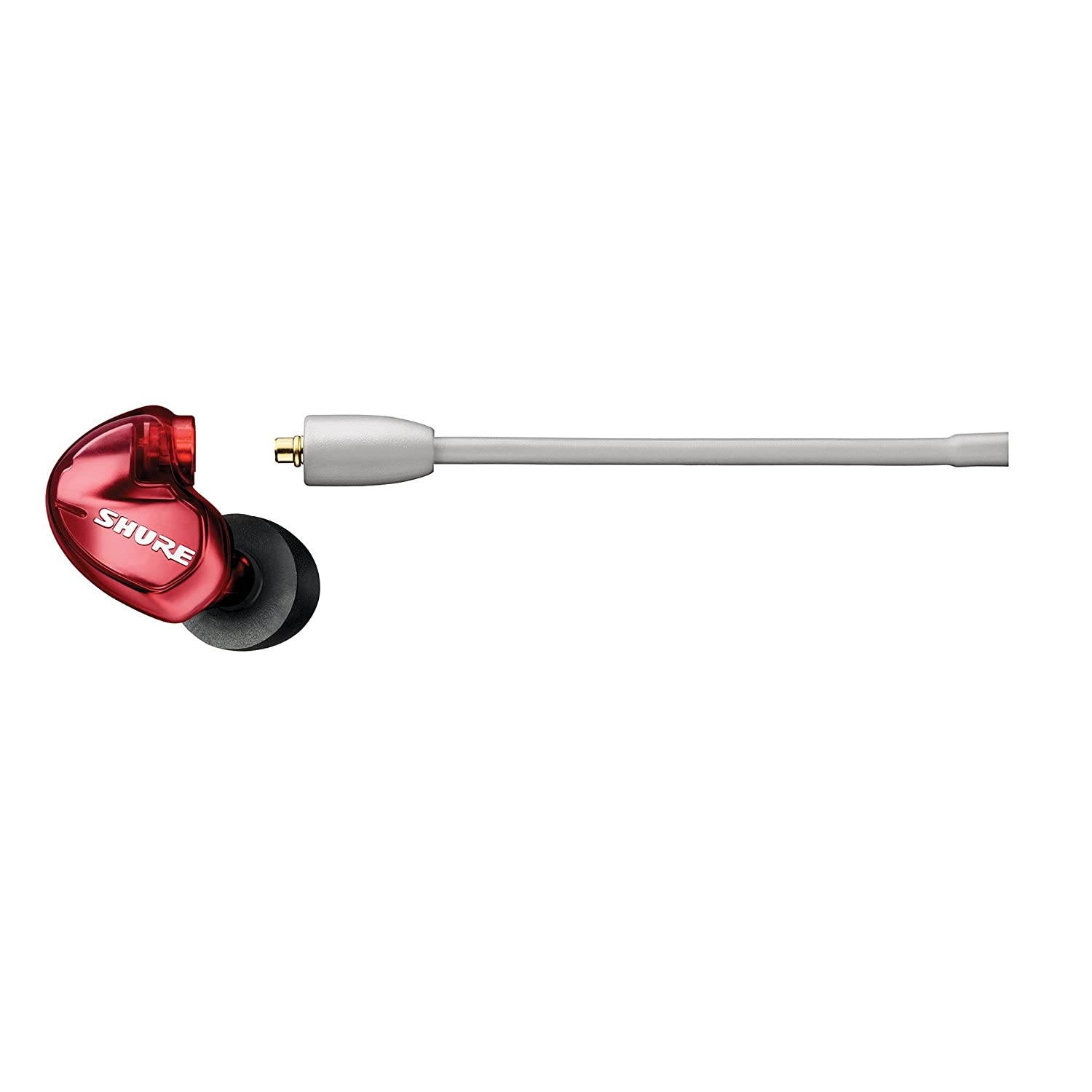 Shure SE535LTD Professional Wired Sound Isolating Earbuds, High Definition Sound + Natural Bass, Three Drivers, Secure In-Ear Fit, Detachable Cable, Durable Quality - Red