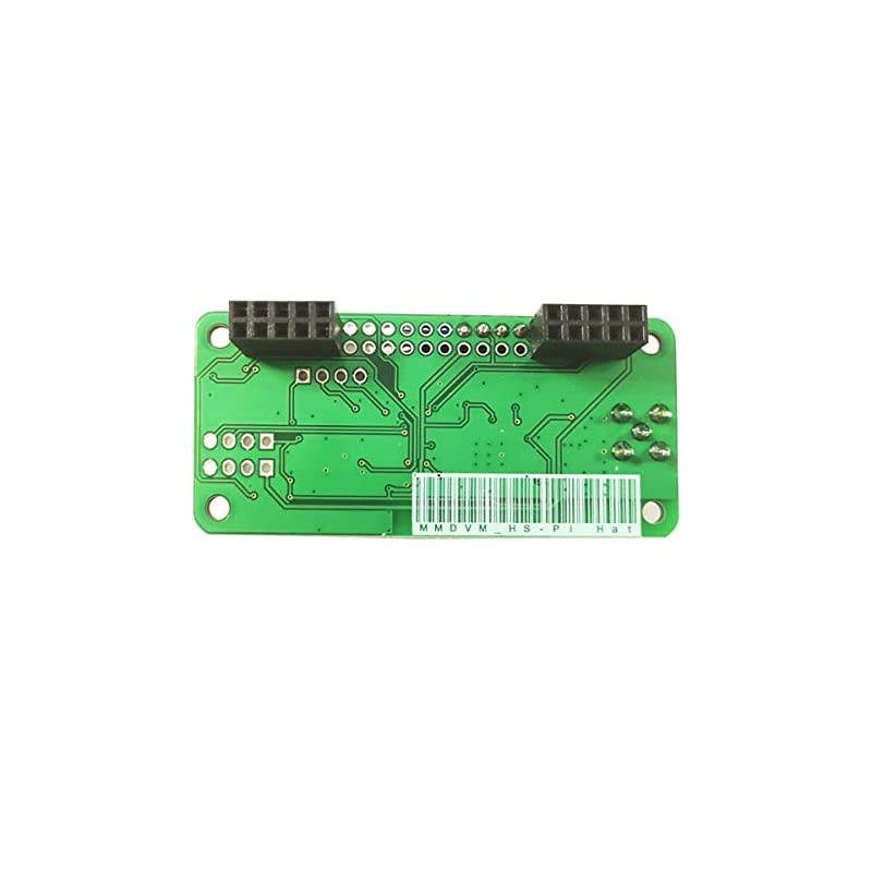 MMDVM Hotspot Spot Radio Station+ Antenna + OLED with Screen Support P25 DMR YSF DStar UHF Expansion Board WiFi Digital Voice Modem Suitable for Raspberry PiZero W Pi 3 Pi 3B+