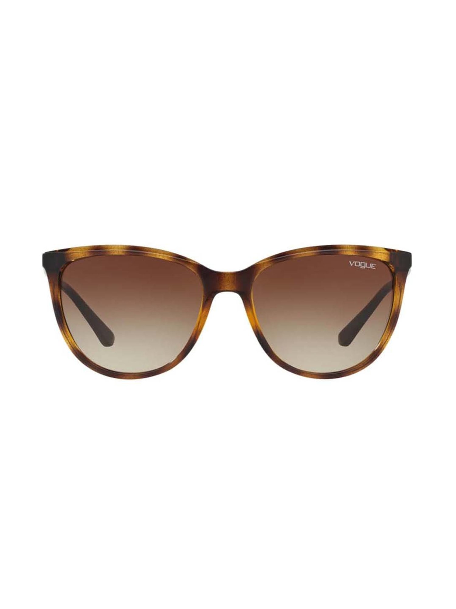 VOGUE EYEWEAR Women Gradient Brown Lens Square Sunglasses - 0VO5119SIW6561356
