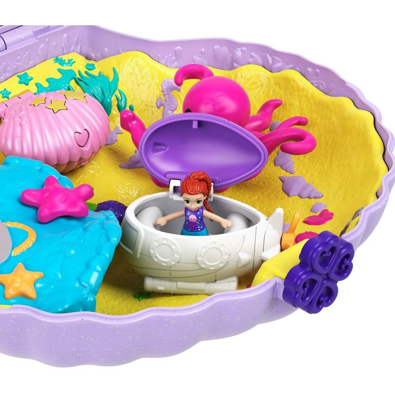 Polly Pocket Tiny Power Seashell Purse Playset