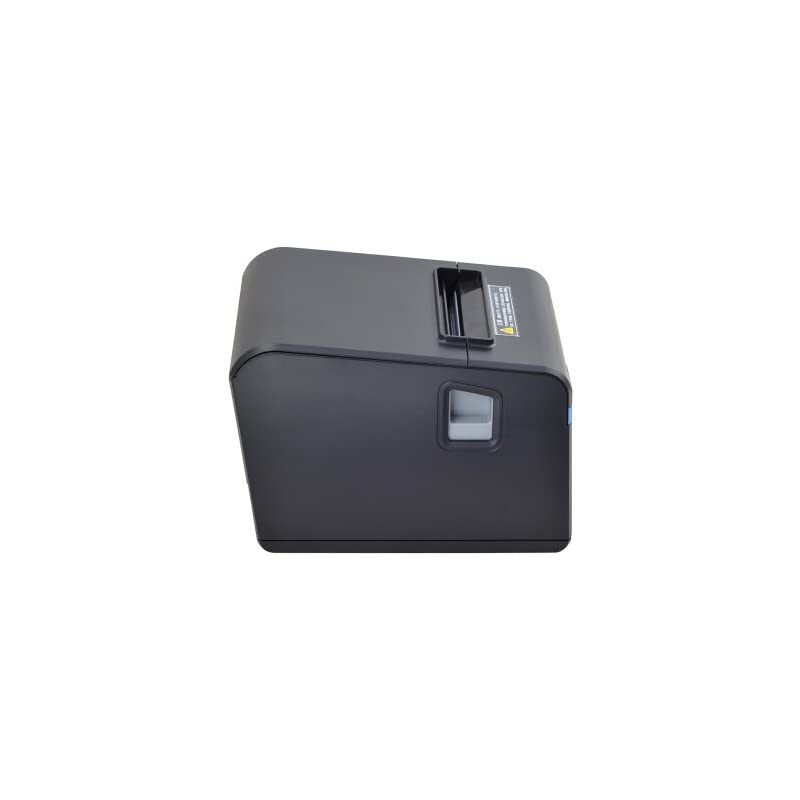 POS Thermal USB Interfaces Printer, POS Printer with Thermal Paper Rolls - Auto Cutter - Cash Drawer Port - Works on Windows XP/Vista/7/8/8.1/10 Uses (Black)