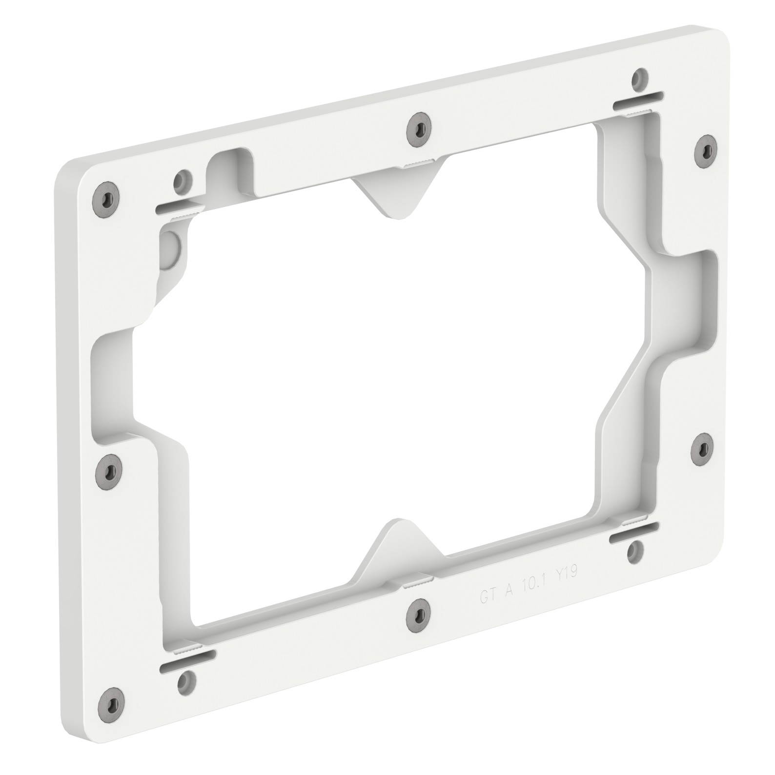 VidaMount White On-Wall Tablet Mount compatible with Samsung Galaxy Tab A 10.1 (2019)