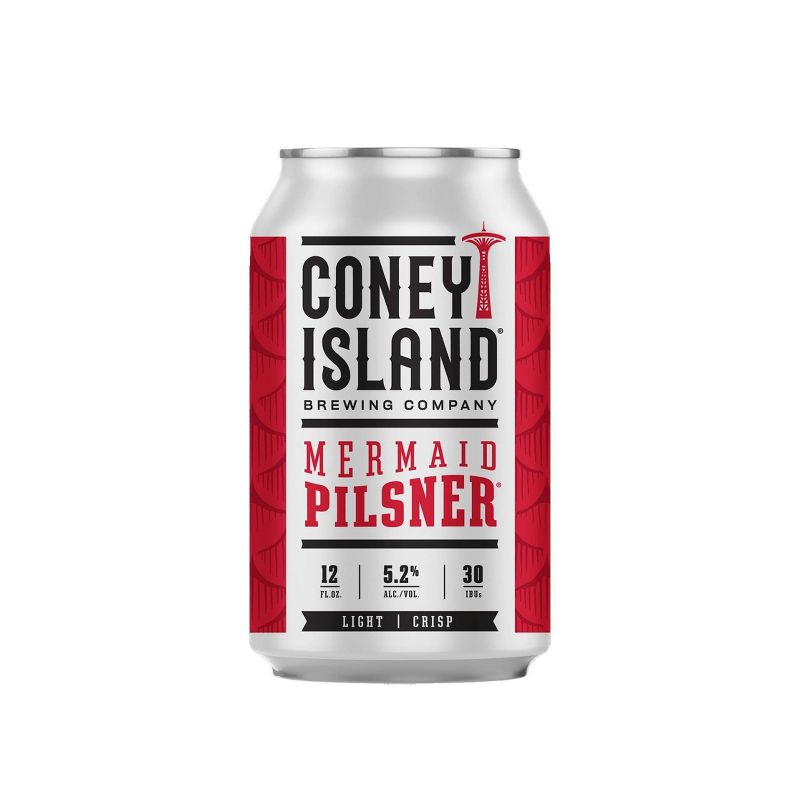 Coney Island Mermaid Pilsner Beer - 6pk/12 fl oz Cans