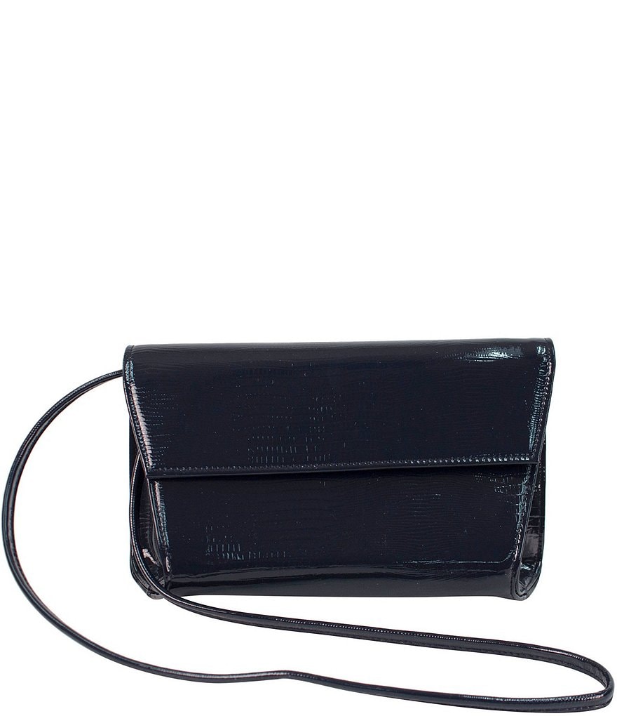 Kate Landry Satin Buckle Clutch Bag