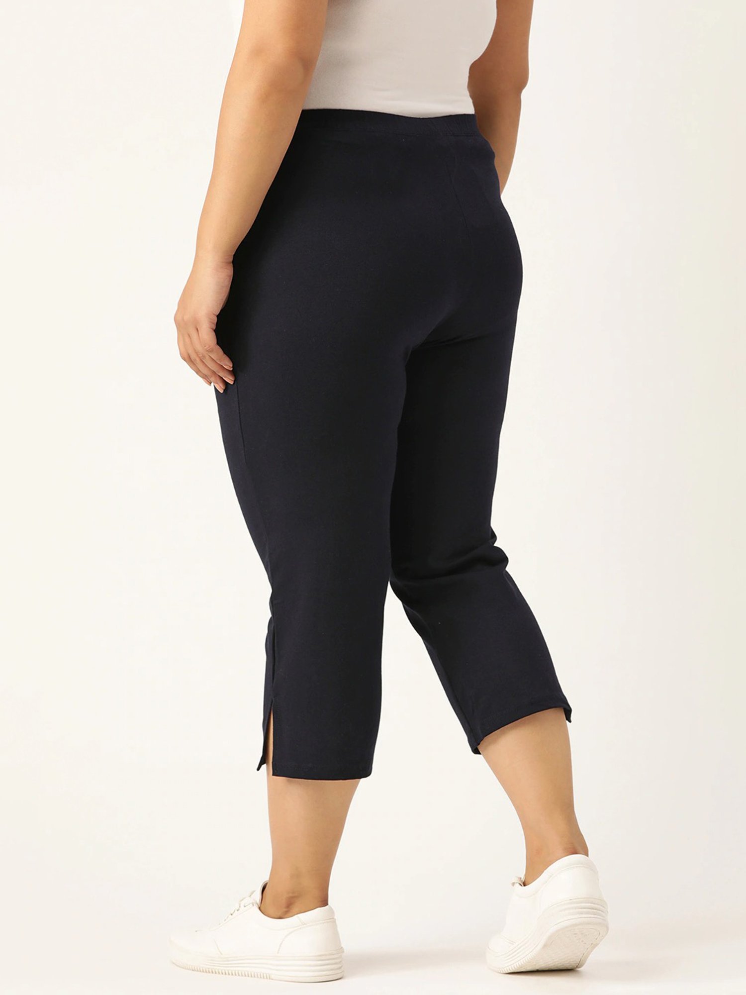 theRebelinme Navy High Rise Capris