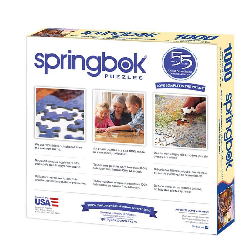 Springbok Mediterranean Romance Puzzle 1000pc