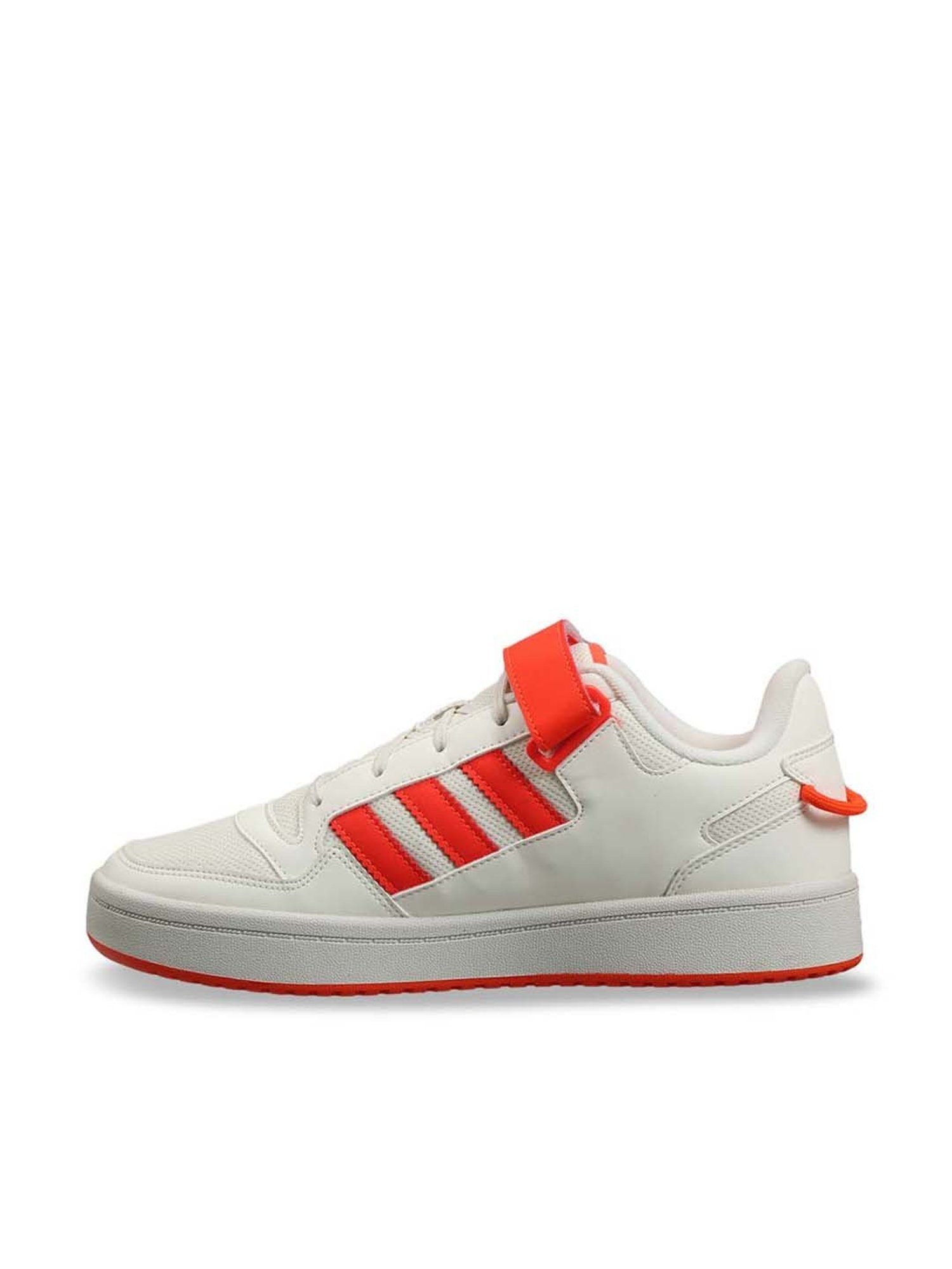 Adidas Men's Heather Low White Tennis Shoes