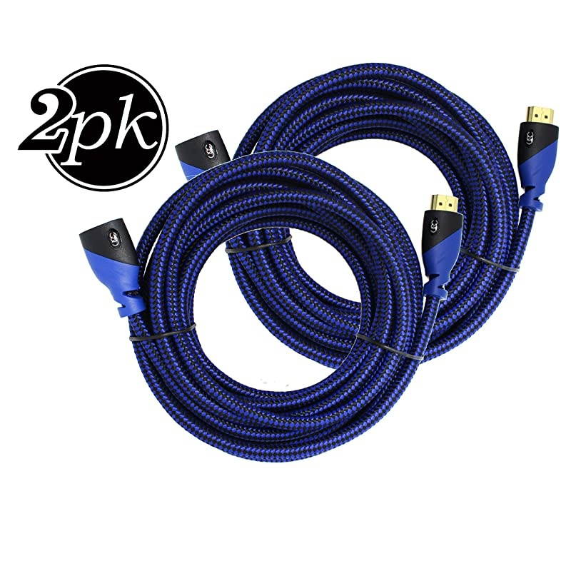 Speed HDMI Extension Cable 25 Feet Male to Female 4k HDMI Extender 25ft