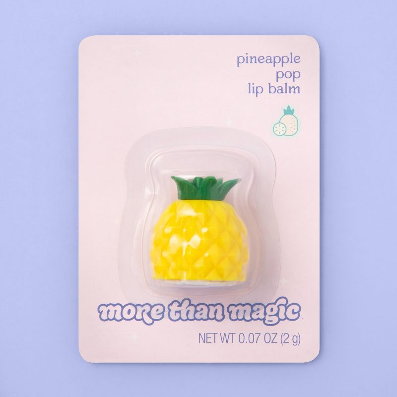Pineapple Lip Balm - 0.07oz - More Than Magic™ Pineapple Pop