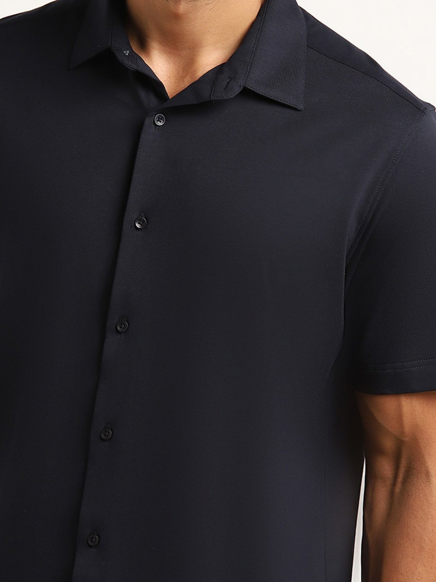 Ascot by Westside Navy Relaxed Fit Shirt