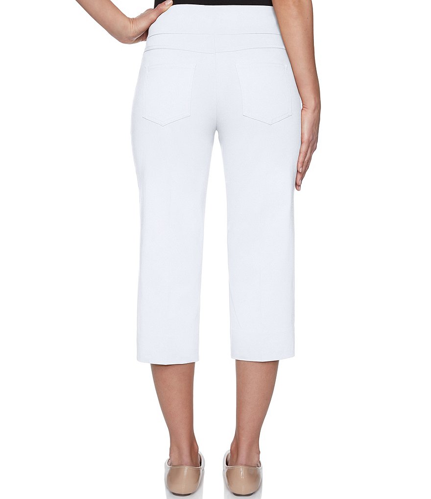 Ruby Rd. Petites Pull-On Solar Millennium Cropped Capri