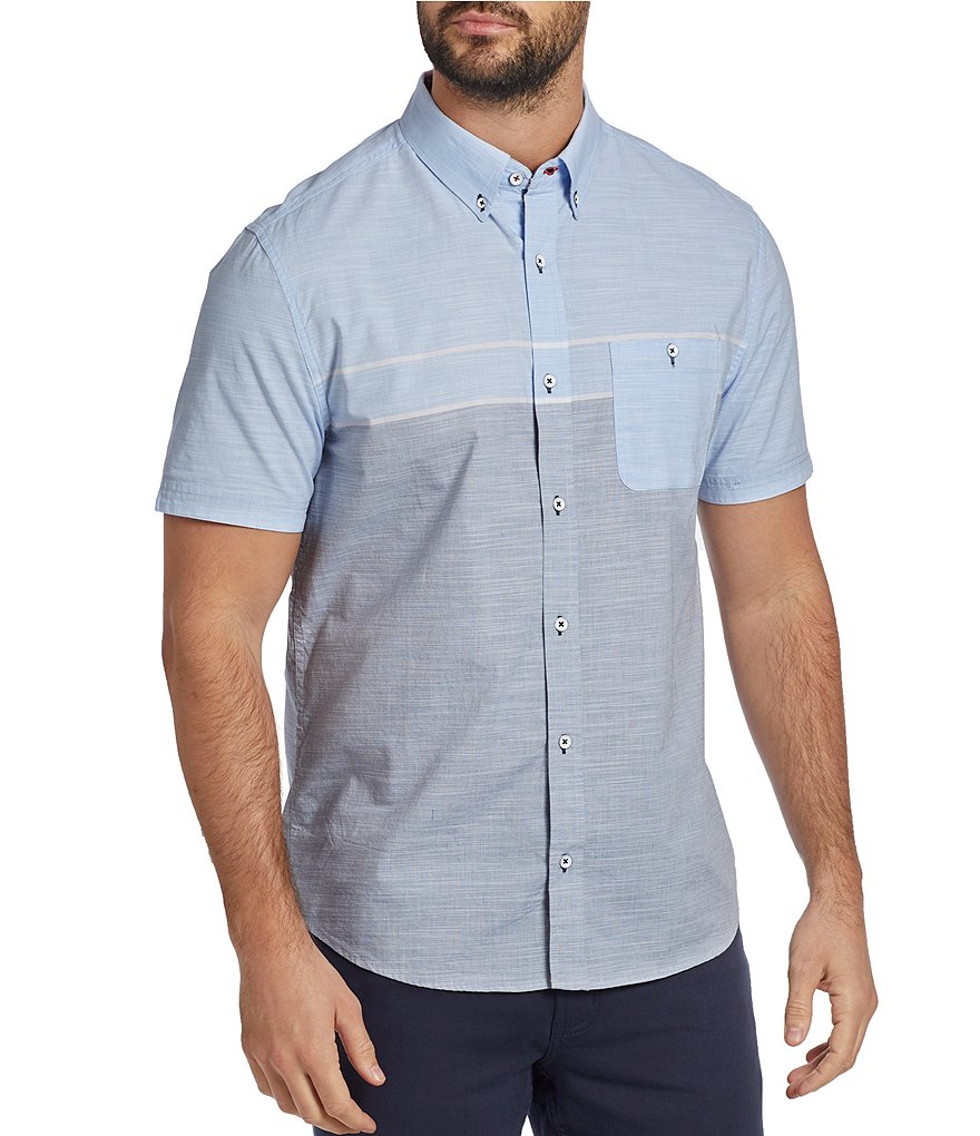 Visconti Multi-Color Polka Dot Long-Sleeve Woven Shirt