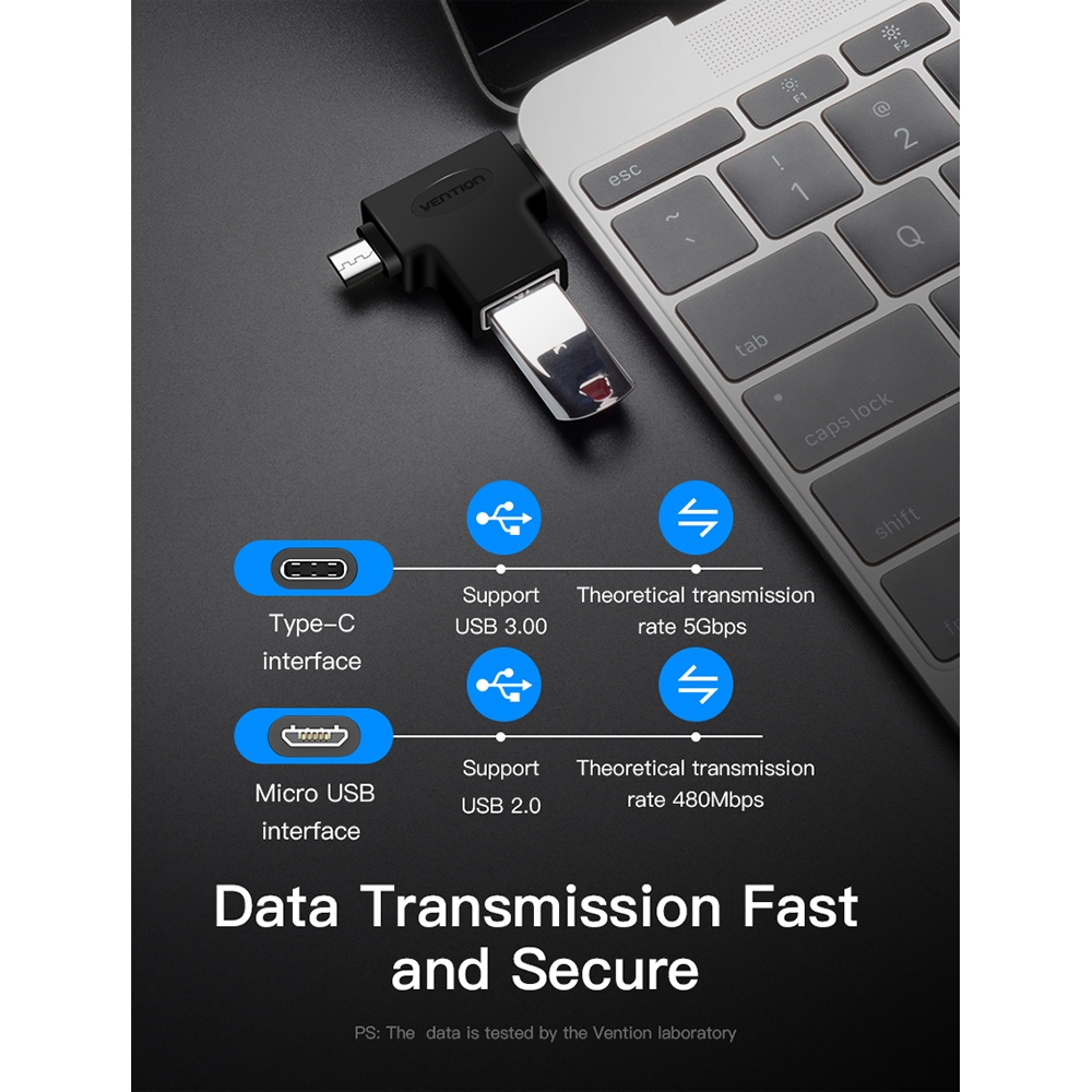 Vention CDIBO OTG Adapter 3 in 1 USB3.0 Type-C Micro USB USB Device Universal Adapter