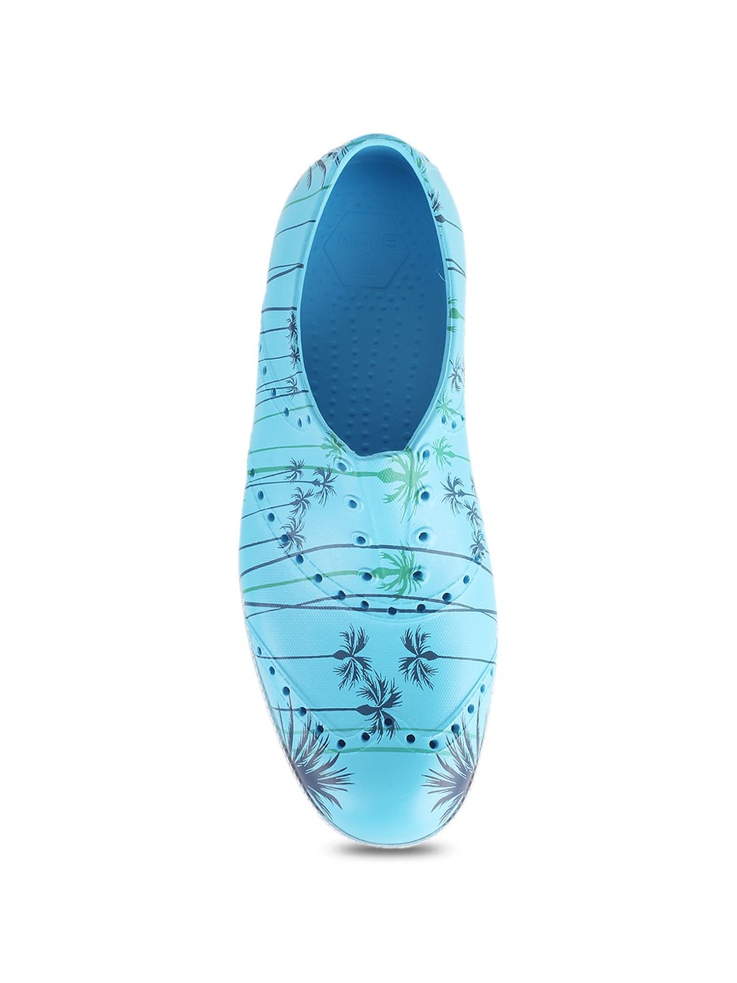 Biion Men's Sky Blue Oxford Shoes