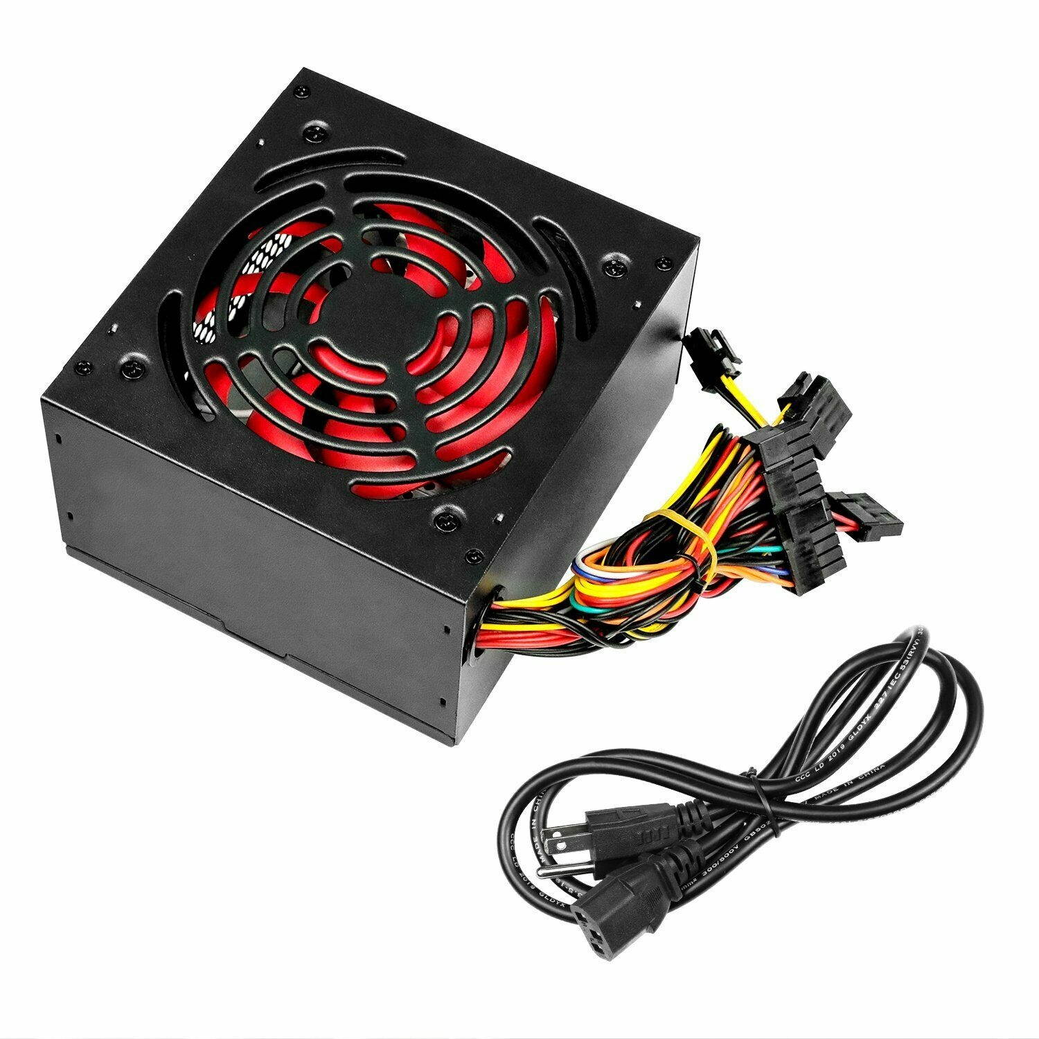 400W ATX PC Computer Desktop Power Supply SATA 20/24pin 300/350W 50Hz