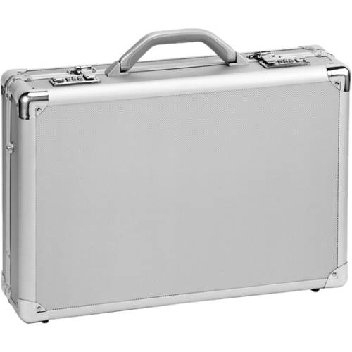 SOLO Silver 17" Aluminum Attache Model AC100