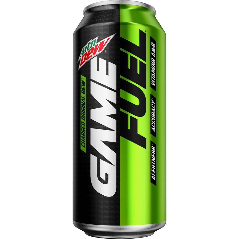 Mountain Dew AMP Game Fuel Charged Original Dew - 16 fl oz Can