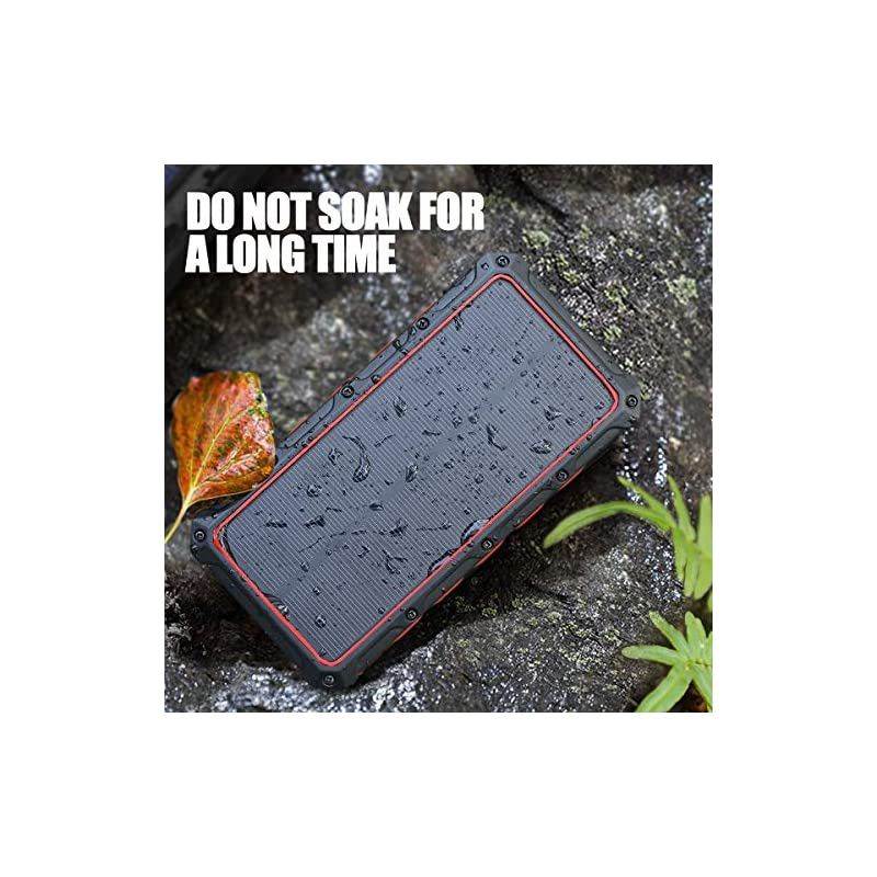 Power Bank, 20000mAh Portable Charger with Dual USB 3A Output Port/LED Light and External Battery Pack, Fast Charging for Smartphone