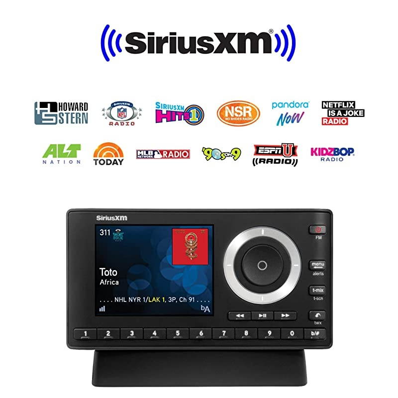 SXPL1H1 Onyx Plus Satellite Radio with Home Kit with Free 3 Months Satellite and Streaming Service