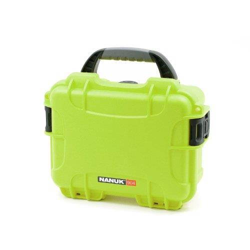 Nanuk 904-1002 Hard Plastic Waterproof Case with cubed foam insert