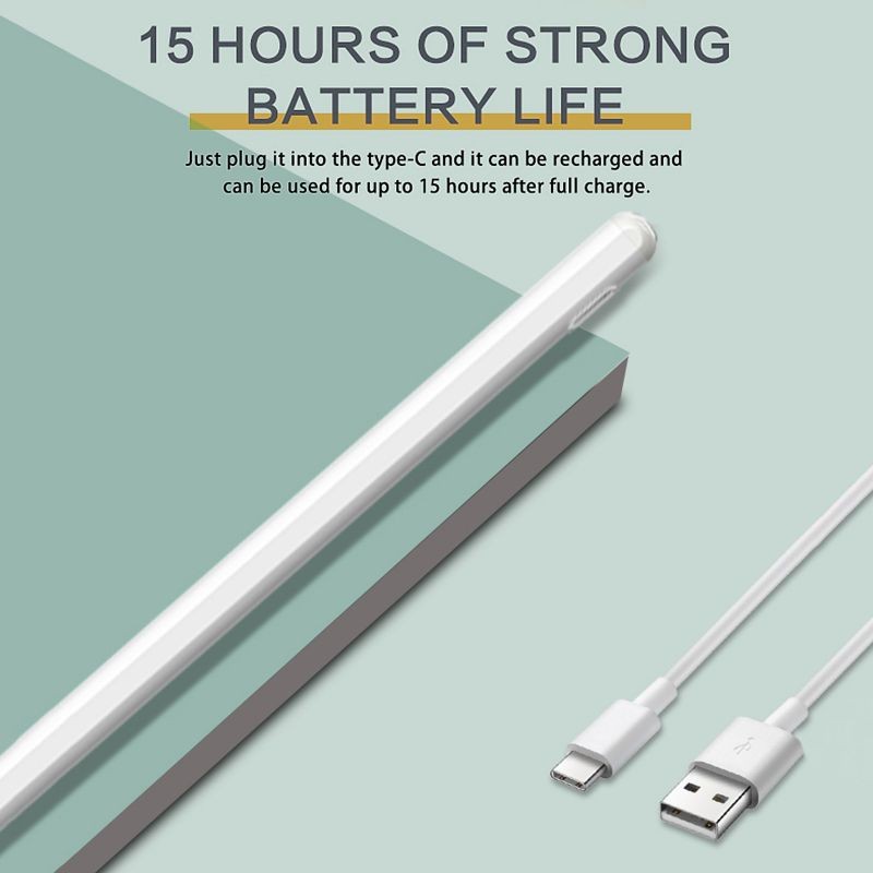 JT11 Stylus Pen Active Capacitive Pencil Compatible with IOS/Android/Windows Mobile Touch Screen Device