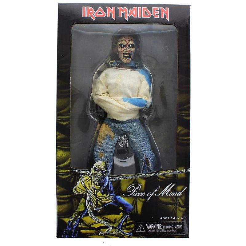 Neca Iron Maiden Piece of Mind Eddie 8" Retro Action Figure