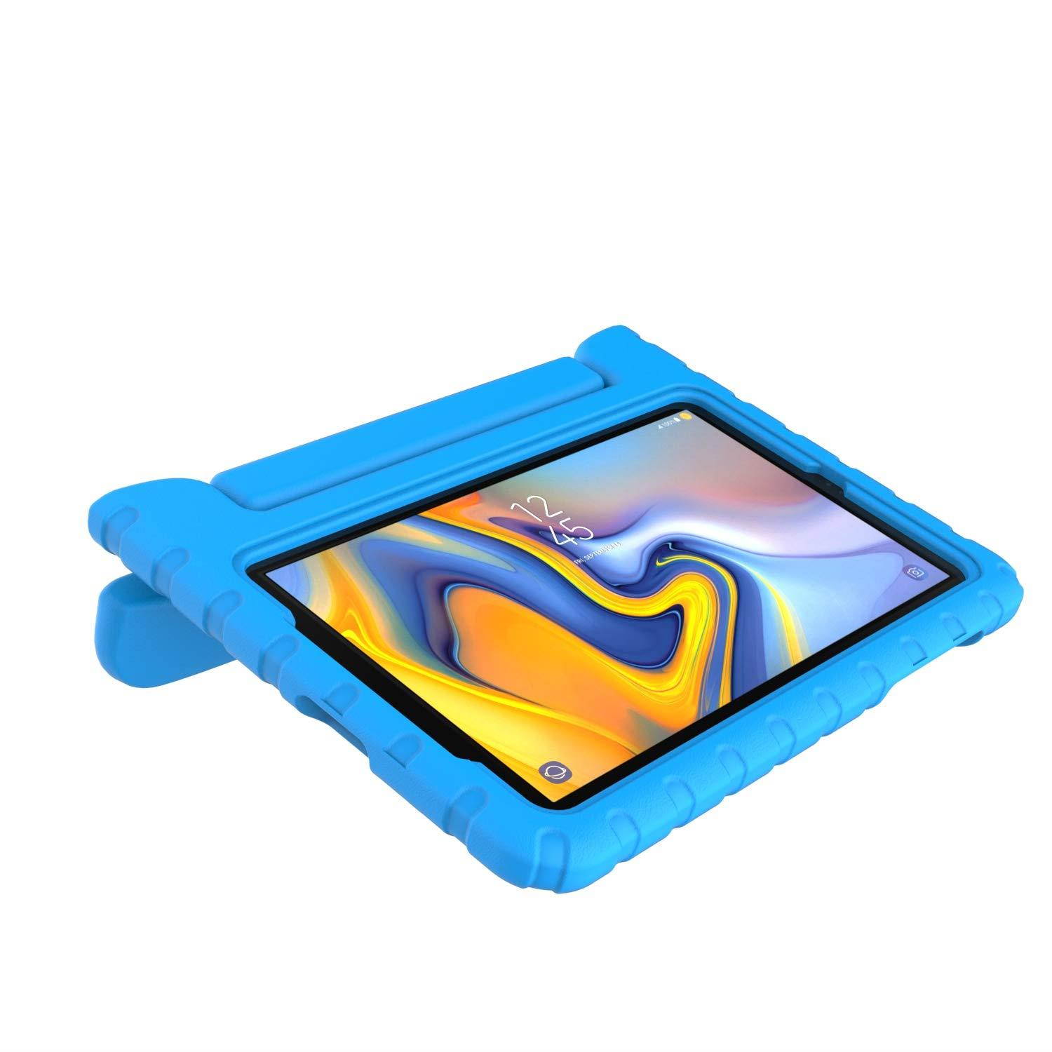 BMOUO Kids Case for Samsung Galaxy Tab A 8.0 2018 SM-T387, Shockproof Light Weight Protective Handle Stand Kids Case for Galaxy Tab A 8.0 Inch 2018 Release SM-T387 - Blue