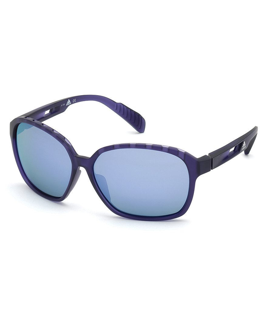 Adidas Women's Sport 0013 Round Polarized Sunglasses