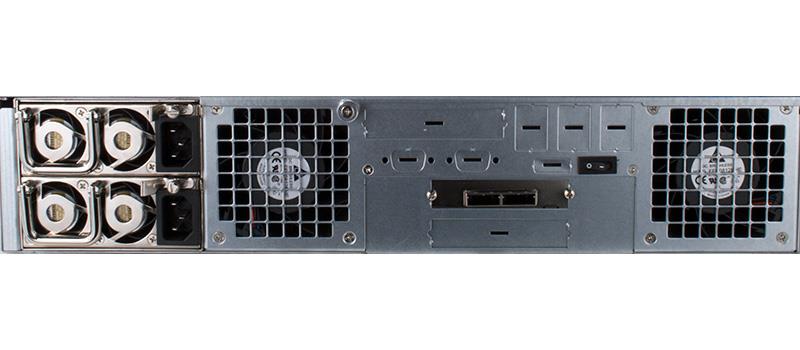 RAID Machine R3212RM 12-bay 6G SAS Expander Rackmount JBOD Enclosure w/ Redundant PSU