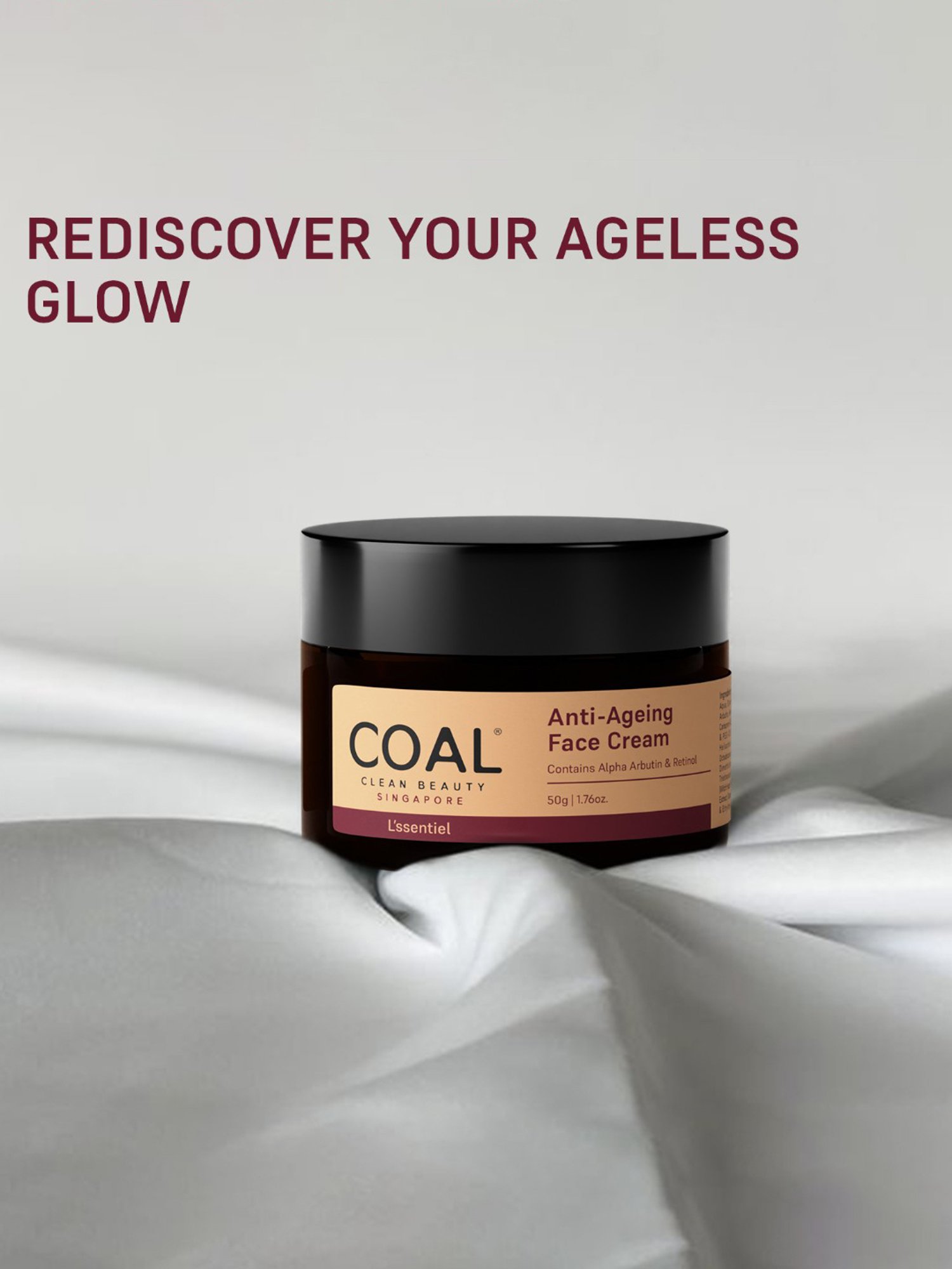 COAL Clean Beauty Anti-Ageing Face Cream - 50 gm