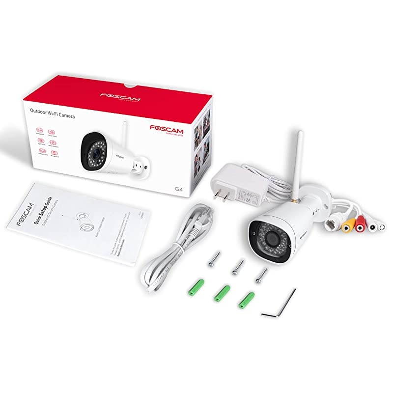 G4 2K4MP IP WiFi Camera for OutdoorIndoor Surveillance Human Detection MotionSound Detection Alerts66ft Night Vision IP66 Weatherproof Supports AlexaUpgradedWhite