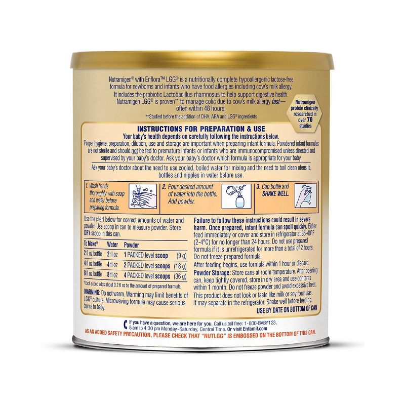 Enfamil Nutramigen with Enflora LGG Hypoallergenic Powder 12.6oz