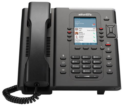 Allworx 8113080 3.5 in. Color Screen Verge 9308 IP phone Gigabit Ethernet