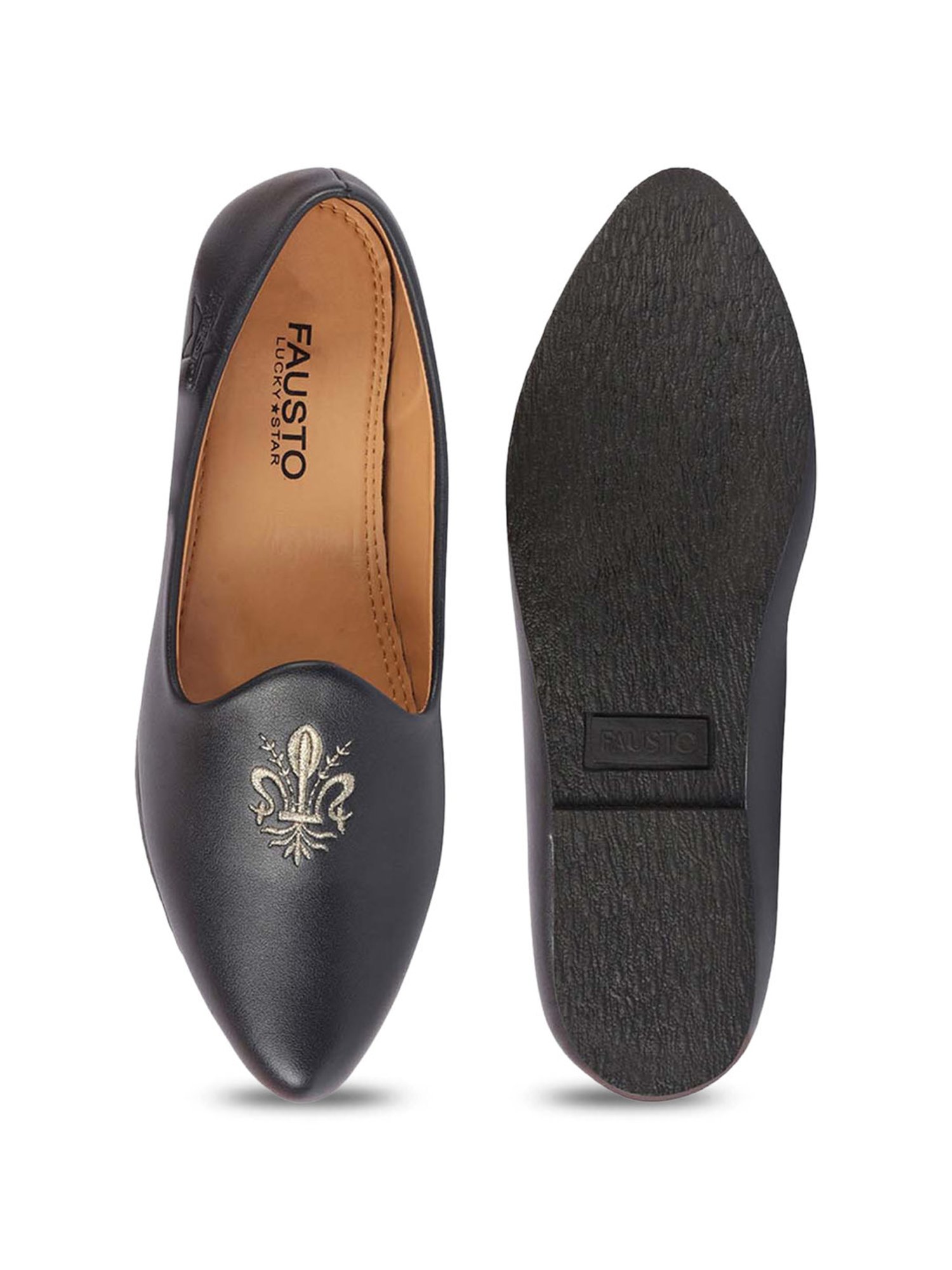 Fausto Men's Navy Casual Juttis