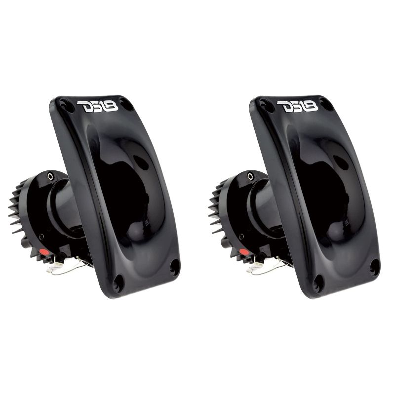 DS18 PRO-DKN25 1 Inch 120 Watts Max Power 60 Watt RMS 8 Ohm Twist On Throat Neodymium Magnet Driver with Phenolic Voice Coil (2 Pack)