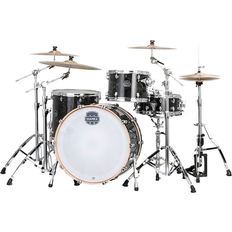 Mapex Saturn V Tour 3-Piece Shell Pack Black Pearl