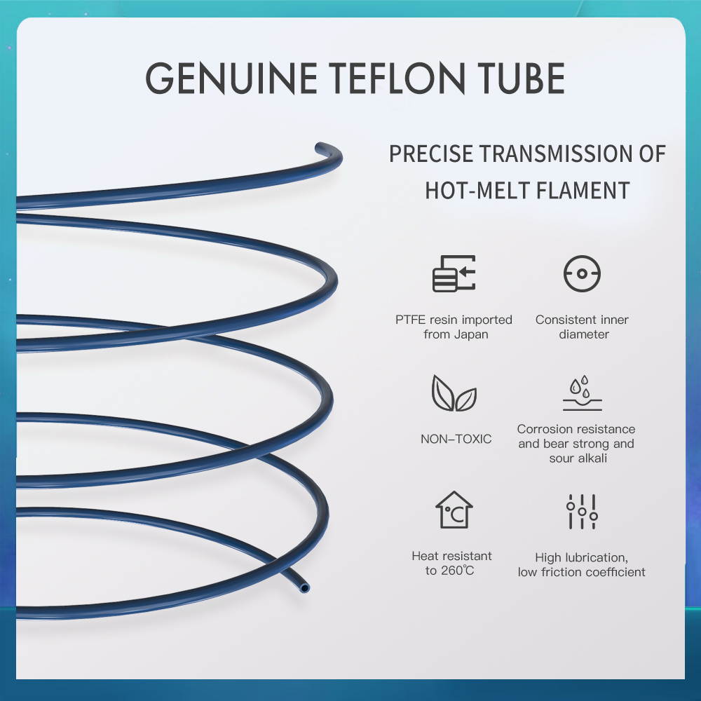 Capricorn Bowden PTFE Tubing XS Series 1M/2M Ender-3 V2 1.75mm Filament New Tube for CREALITY 3D Ender Printer Parts