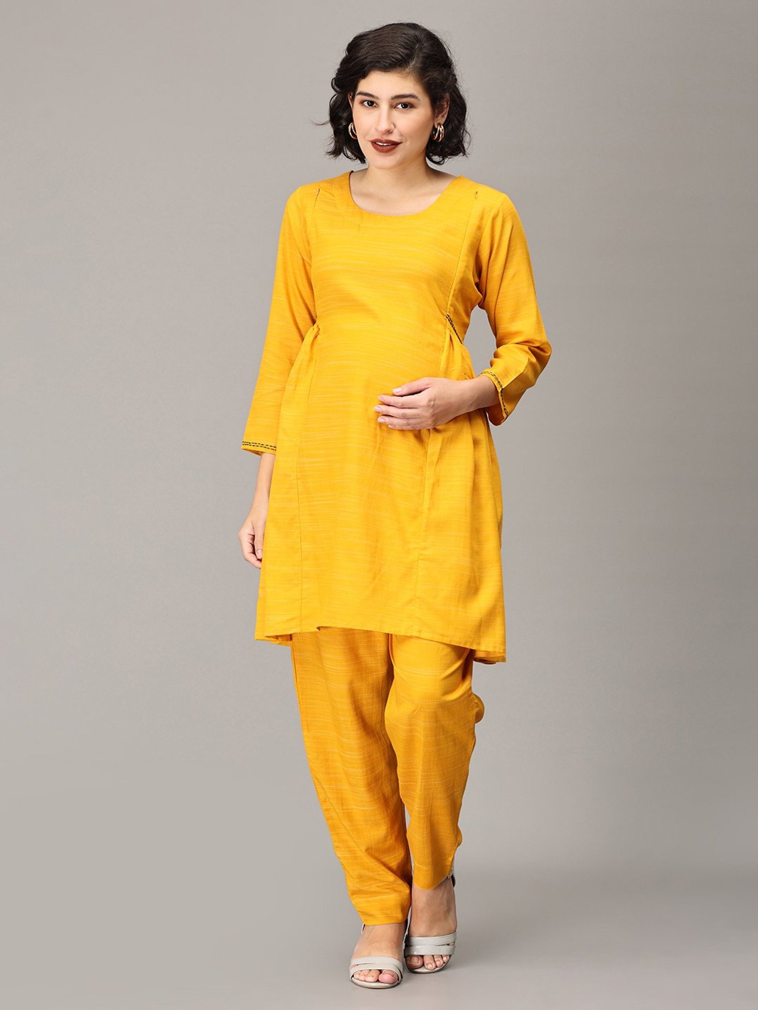 KOI SLEEPWEAR White Maternity Leggings