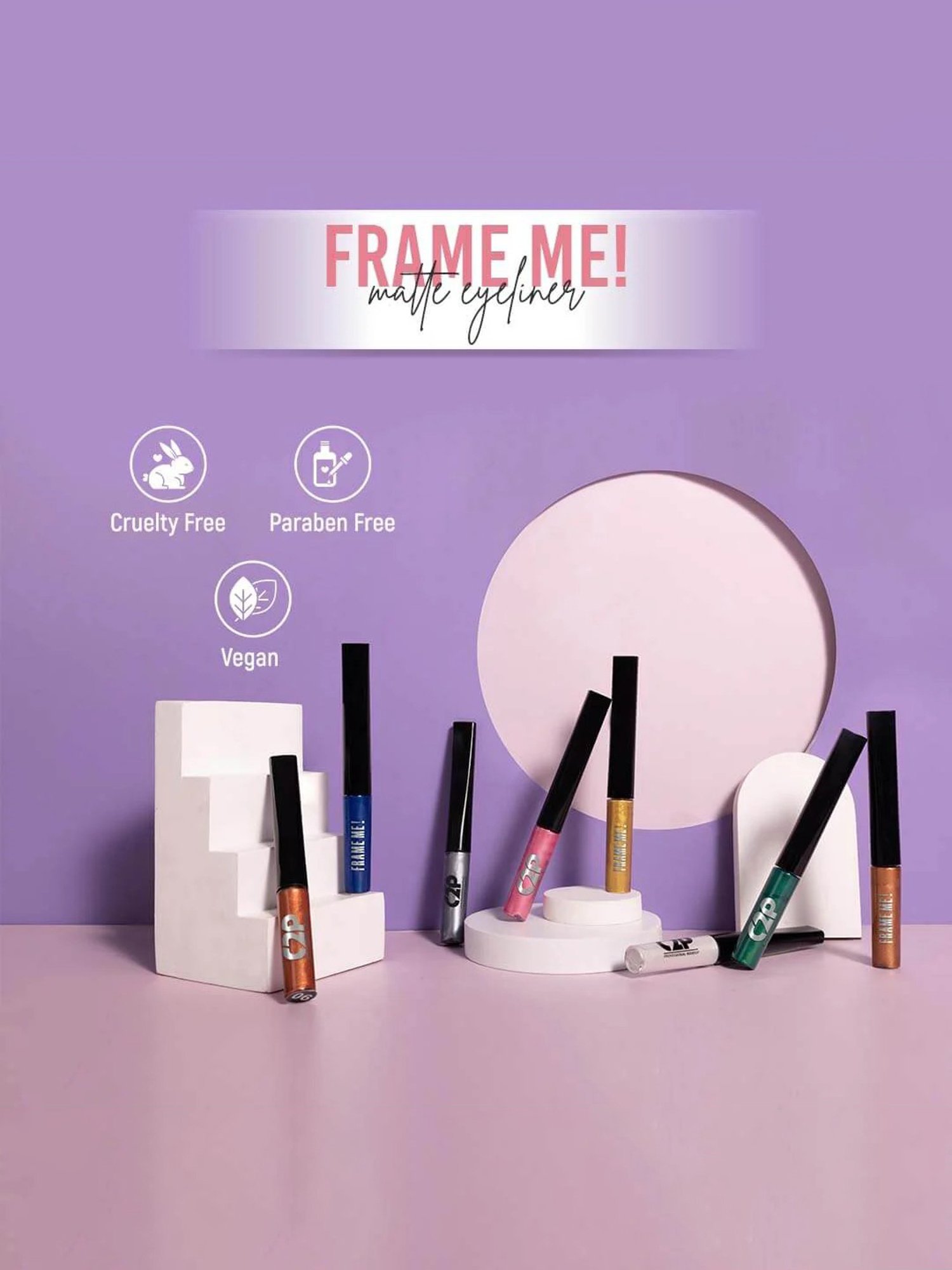 C2P PROFESSIONAL MAKEUP Frame Me Liquid Eyeliner Bronze 07 - 4 ml