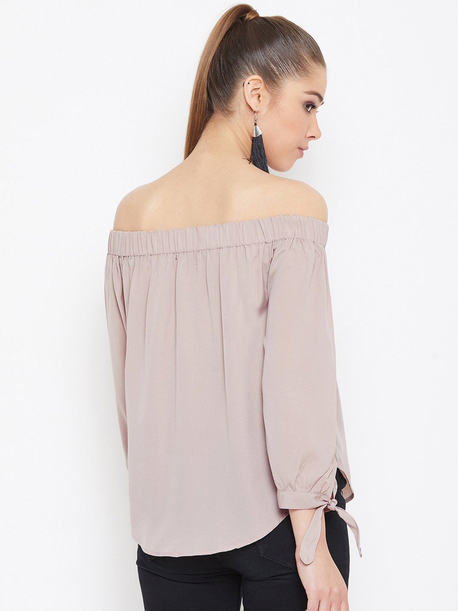 PURYS Beige Relaxed Fit Top
