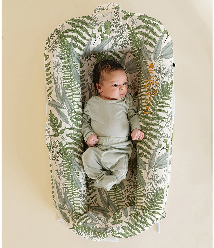 DockATot 0-8 Months Lush & Fern Deluxe Dock Cover, Stage 1