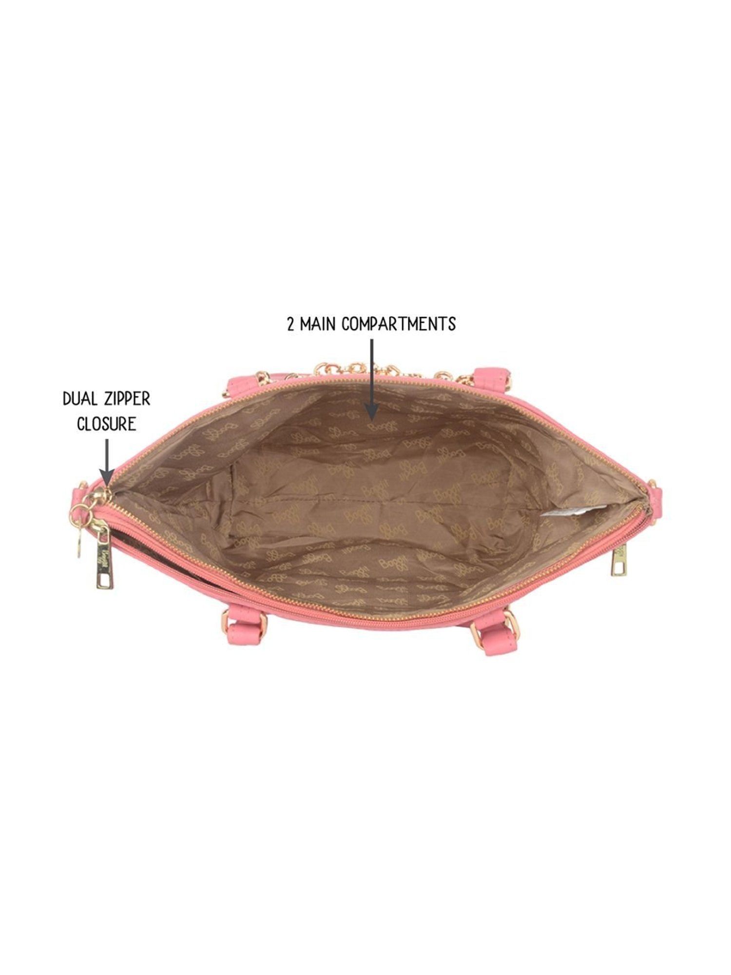 Tohl Avon Black Solid Medium Handbag