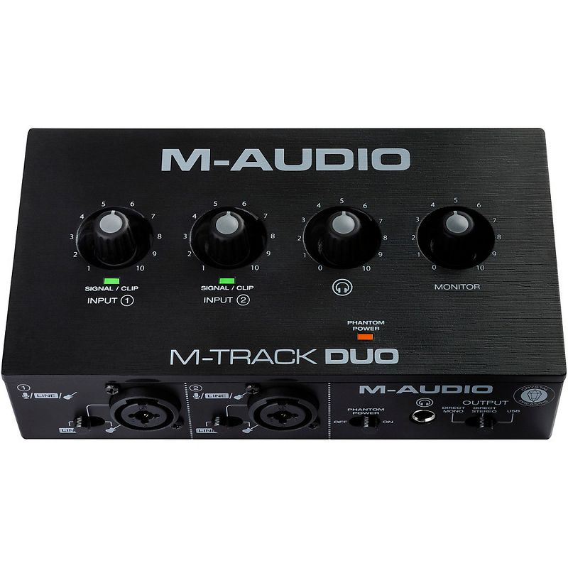 M-Audio M-Track Duo 2-Channel USB Audio Interface