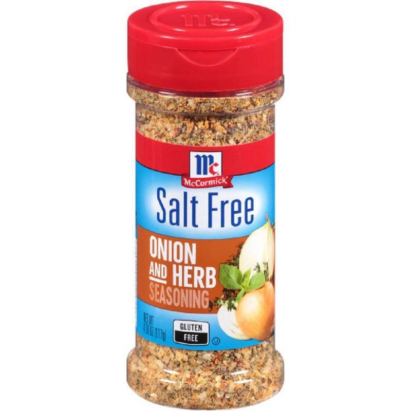 McCormick Salt & Gluten Free Onion & Herb Seasoning - 4.16oz