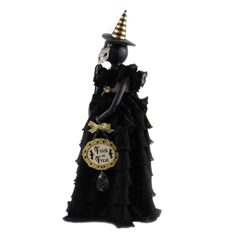 Heather Myers 11.25" Mabel Black Cat Halloween Party  -  Decorative Figurines