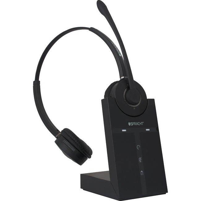 ZuM Maestro DECT 6.0 Wireless Headset for Deskphone.  Comes with Base Station, Noise Canceling Mic, and has up to 350 feet of Wireless Freedom.